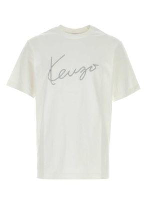 Kenzo White Logo T-Shirt