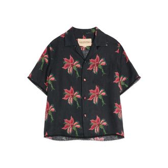 Valentino Floral-pattern Shirt
