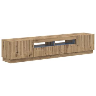 vidaXL Cabinet De Tv Led De 5 Piezas Roble Artisan Vidaxl