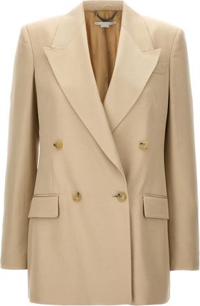 Stella McCartney Beige Double-breasted Blazer