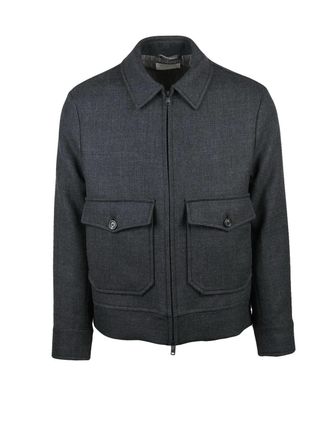 Circolo 1901 Grey Virgin Wool Jacket