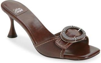 Jeffrey Campbell Concur Slide Sandal in Brown Combo at Nordstrom, Size 5.5