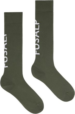 Fusalp Sock Pop Ski Sokken - unisex - Outdoor ondergoed - Groen - L - Fitness