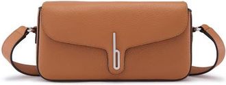 Behno Claudia Pebble Leather Crossbody Bag in Clay at Nordstrom