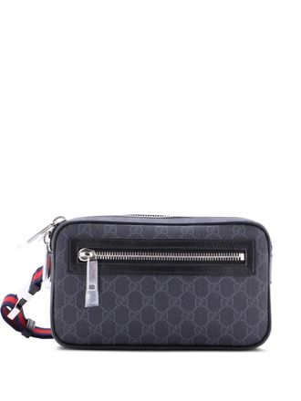 Gucci Soft Zip GG Coated Canvas Small belt bag - Nero