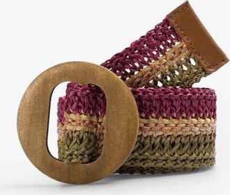 Scalpers Rafia Belt in Multicolor at Nordstrom, Size X-Small