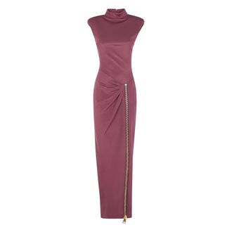 Balmain Mujer, Vestidos, P&uacute;rpura, Talla: XS