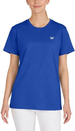 Dalix Womens Bow Jersey Tee in Royal Blue at Nordstrom, Size X-Large