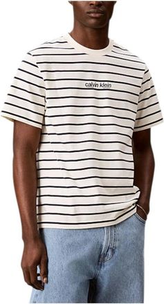 Calvin Klein T-Shirts - male - Calvin Klein - T-Shirts - Beige - XL - Tops