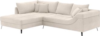 Mr. Couch Ecksofa »Portofino, L-Form« Mit Kaltschaumpolsterung, bis 140 kg belastbar