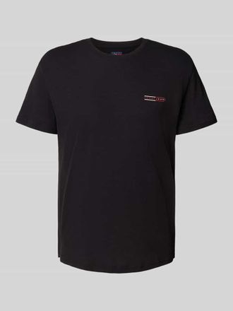 Tommy Jeans Regular Fit T-Shirt aus reiner Baumwolle in Black, Gr&ouml;&szlig;e XL