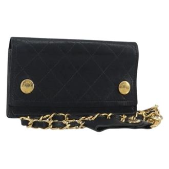 Chanel Pre-owned Mini Bag - Dames - Pre-owned - Zwart - Maat: ONE Size Leer