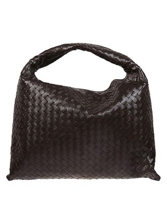 Bottega Veneta Brown Hop Large Leather Shoulder Bag