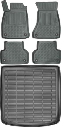 OEM Juego De Alfombrillas Para Coche Y Maletero Para Audi A4 B9 Kombi A Partir De 2015