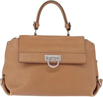 Ferragamo Borsa a mano Pre-owned - - Pre-owned - Donna - Beige - ONE SIZE
