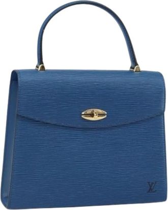 Louis Vuitton Pre-owned Handbags, female, Blue, Size: ONE SIZE Pre-owned Vintage Handbag