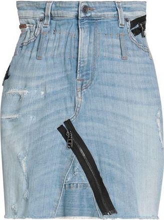 Dolce & Gabbana PARTES DE ABAJO - Faldas vaqueras en YOOX.COM