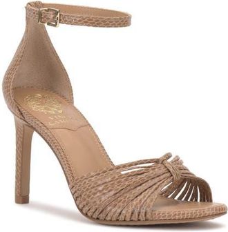 Vince Camuto Blaine Ankle Strap Sandal in Milk Tea at Nordstrom, Size 9.5