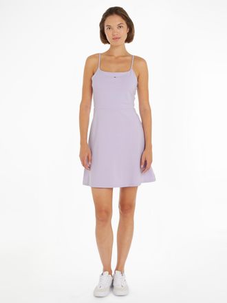 Tommy Jeans TJW ESSENTIAL STRAP FLARE DRESS mit verstellbaren Spaghettitr&auml;gern