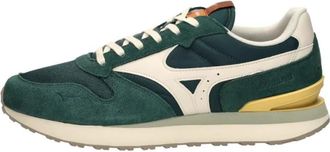 Mizuno Rb 87 Sportstyle Sneaker - Heren - Sneakers - Groen - 41 EU - Leer - Schoenen