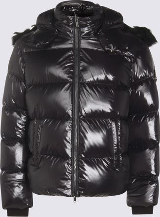 Moose Knuckles Black Down Jacket