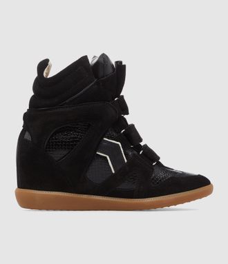 Isabel Marant Baskets Bekett Ring Black, D&eacute;fil&eacute;