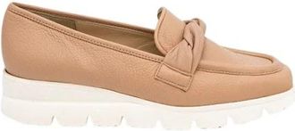 Brunate Mocassino Fondo Gomma - Dames - Loafers - Oranje - 41 EU - Leer - Schoenen