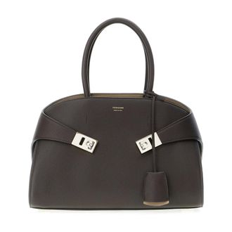 Ferragamo Tassen, Dames, Bruin, ONE Size, Handbags