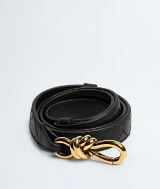 Bottega Veneta Andiamo Belt - Black - Women - 39.5