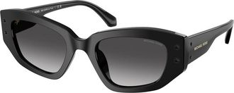 Michael Kors Le Praz Dark Gray Gradient Cat Eye Ladies Sunglasses 0MK2234B 30058G 50