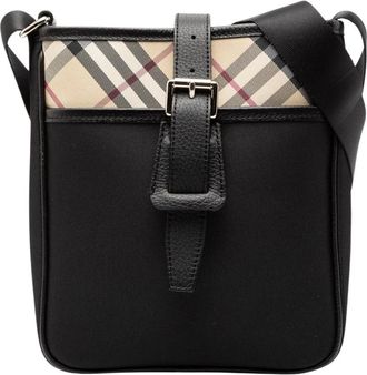 Burberry Borsa a tracolla Pre-owned - - Pre-owned - Donna - Nero - ONE SIZE