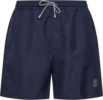 Brunello Cucinelli Uomo, Costumi da bagno, Blu, 2Xl, new