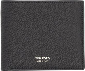 Tom Ford Textured Calf Leather Bi-Fold Wallet