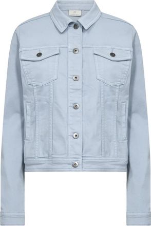 Kaffe Denim Jassen - Dames - Spijkerjassen - Blauw - M - Denim - Jassen
