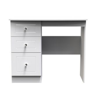 Welcome Furniture Monroe Ready Assembled Dressing Table - White Matt / White - Welcome Furniture | TJ Hughes
