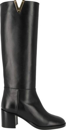 Via Roma 15 Stivale New Semplice Tacco 50 - Shoes - Mujer - Negro - 37 EU