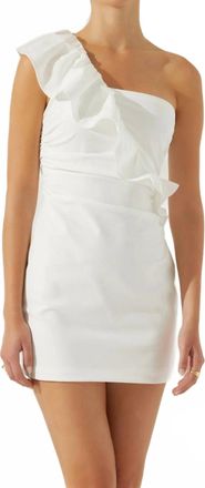 Astr Camilla Dress In White