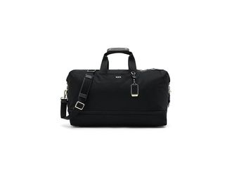 Tumi Rhys Expandable Duffel Duffel Bags Black/Gold, Leather
