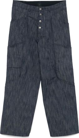 _J.LAL_ Jeans Mantle a gamba ampia - Blu