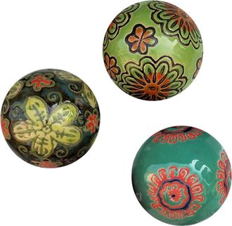 OEM Bolas Flotantes De Cer&aacute;mica Antigua, De 3 A 7 Cm, Con Dise&ntilde;o Aleatorio