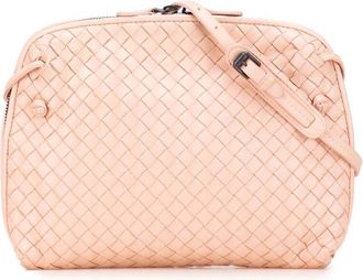 Bottega Veneta Pre-owned Bottega Veneta Nappa Intrecciato Nodini Crossbody 3192IKB16VHA325Y