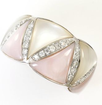 C&A White Gold White Gold (18K) Band Ring (Pre-Owned)