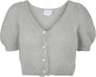 Americandreams Harper Cardigan - Dames - Vesten - Grijs - XL - Wol - Truien & Vesten