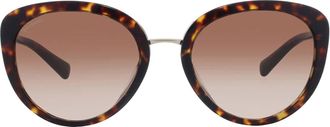 Bulgari Brown Gradient Oval Ladies Sunglasses BV8226BF 504/13 54