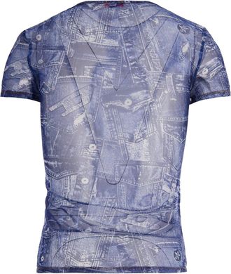 Diesel Womens T-Shirt Kasia Dnm Blue Polyester T-Shirts & Jerseys