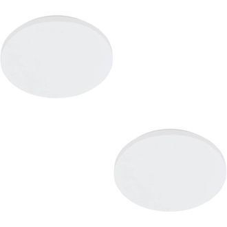 Loops 2 PACK Sleek Modern White LED Ceiling Light for Any Indoor Space