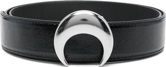 Marine Serre Cinture Nero-Uomo