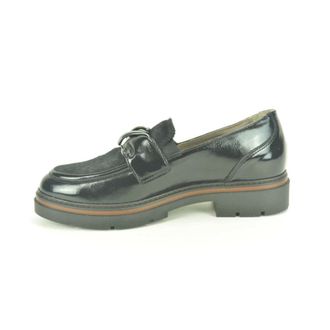 DL Sport Lace + Pony Moccassin DZ - Dames - Schoenen - Zwart - Maat: 38 EU