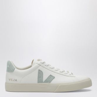 Veja Campo sneakers in white and matcha leather