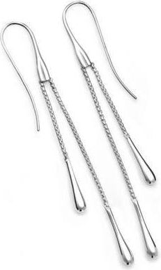 Lucy Quartermaine Double Drop Earrings in Sterling Silver at Nordstrom